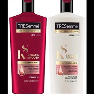 TRESemmé Pro collection shampoo and conditioner.